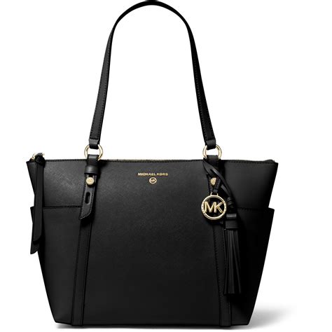 michael kors morgan md tote black|Michael Kors sullivan medium tote.